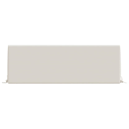 vidaXL Back cushion SOEST 100% Polyester White 120 x 20 x 40 cm
