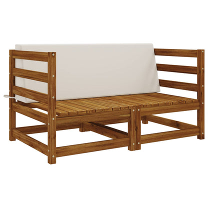 vidaXL Back cushion SOEST 100% Polyester White 120 x 20 x 40 cm