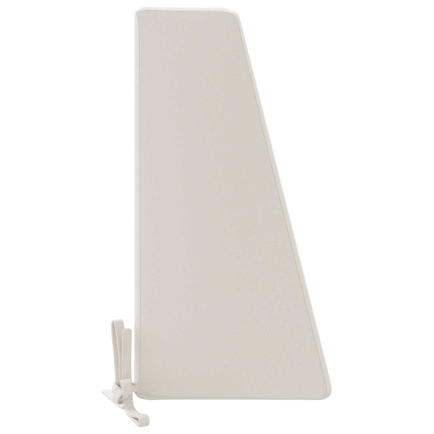 vidaXL Back cushion SOEST 100% Polyester White 120 x 20 x 40 cm