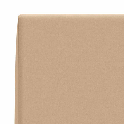 vidaXL Back cushion SOEST 100% Polyester Sand 120 x 20 x 40 cm