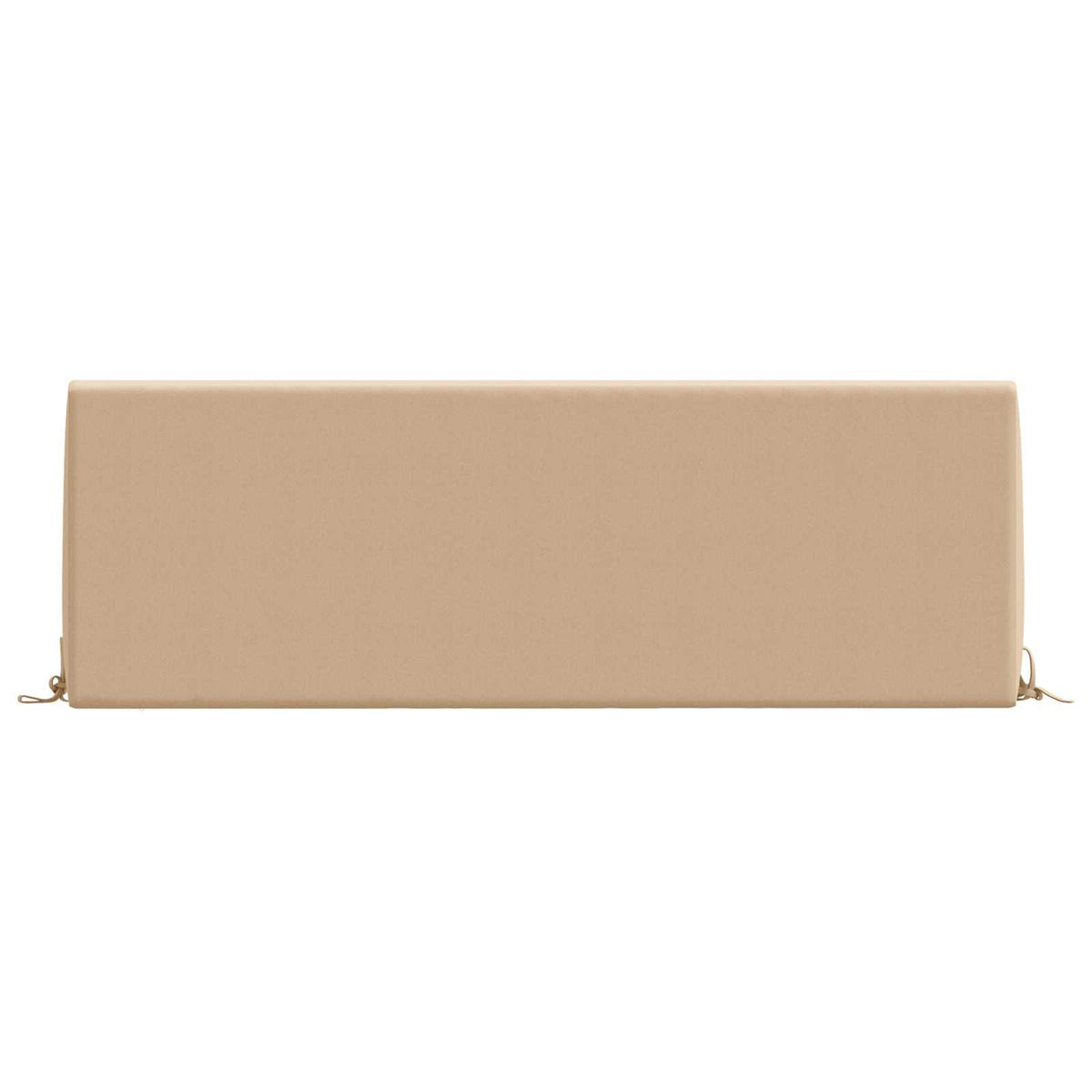 vidaXL Back cushion SOEST 100% Polyester Sand 120 x 20 x 40 cm