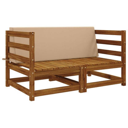 vidaXL Back cushion SOEST 100% Polyester Sand 120 x 20 x 40 cm