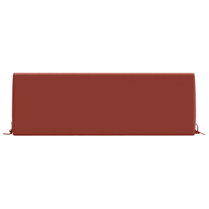 vidaXL Back cushion SOEST 100% Polyester Red 120 x 20 x 40 cm