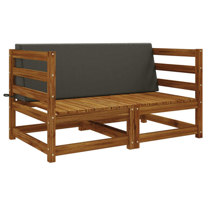 vidaXL Back cushion SOEST 100% Polyester Anthracite 120 x 20 x 40 cm