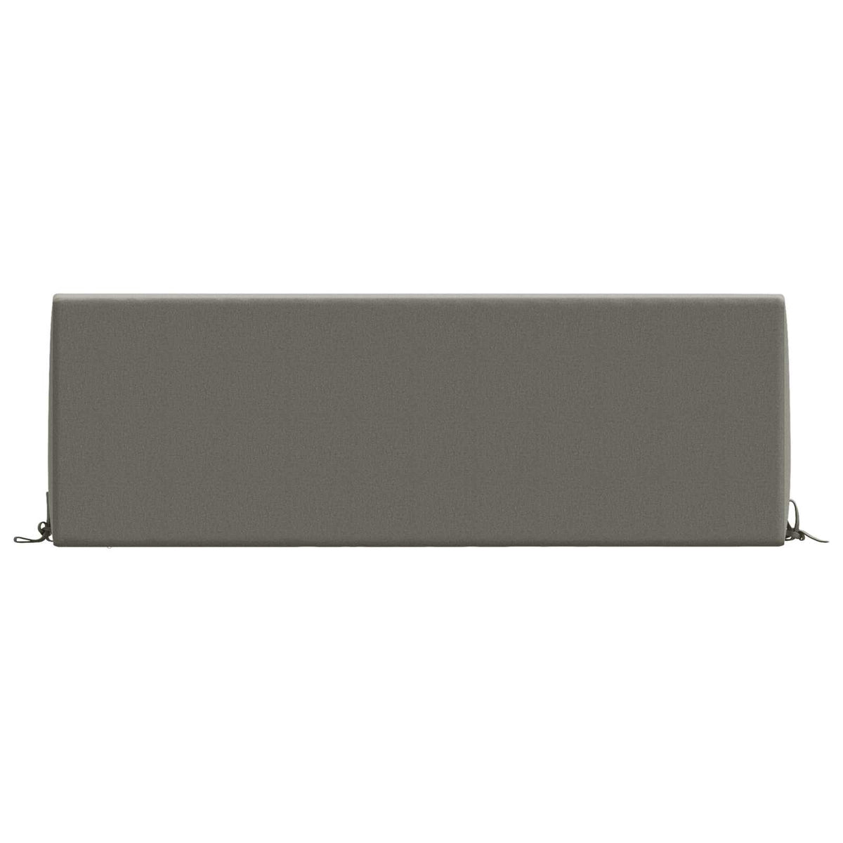 vidaXL Back cushion SOEST 100% Polyester Grey 120 x 20 x 40 cm