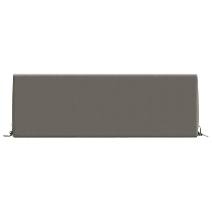vidaXL Back cushion SOEST 100% Polyester Grey 120 x 20 x 40 cm