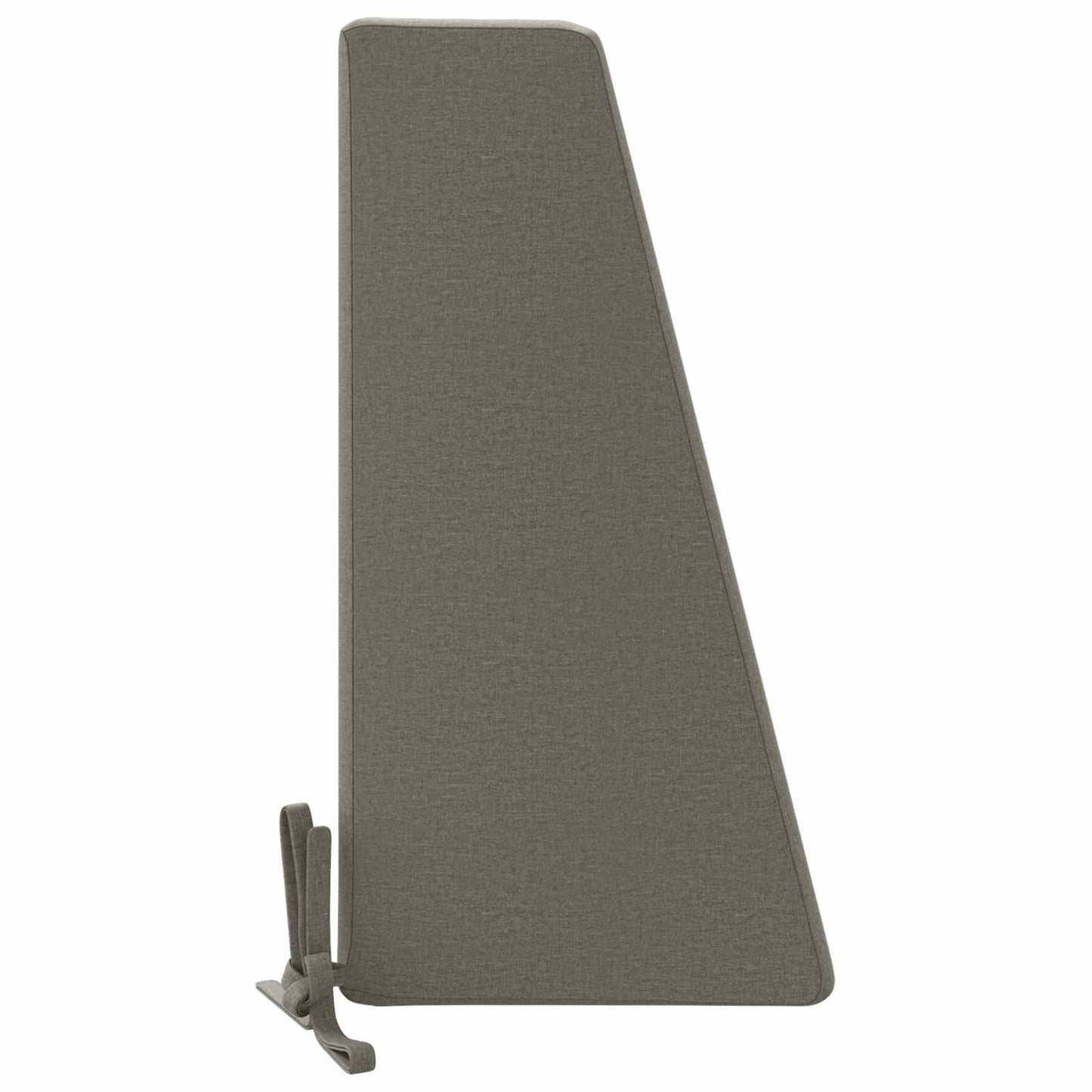 vidaXL Back cushion SOEST 100% Polyester Grey 120 x 20 x 40 cm
