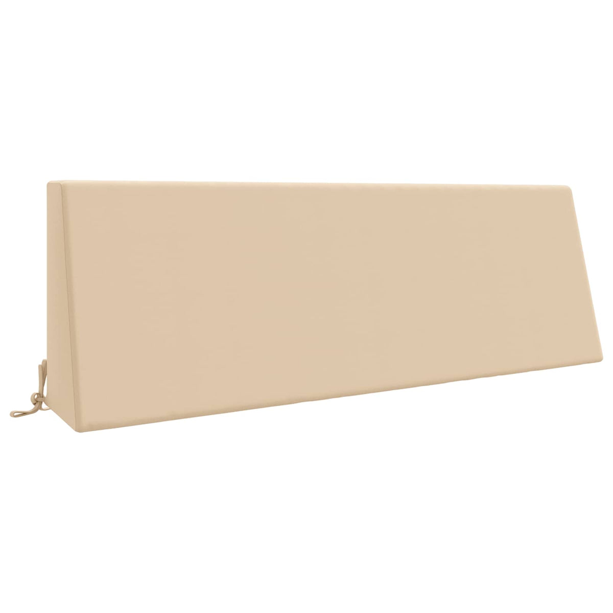 vidaXL Back cushion SOEST 100% Polyester Cream 120 x 20 x 40 cm