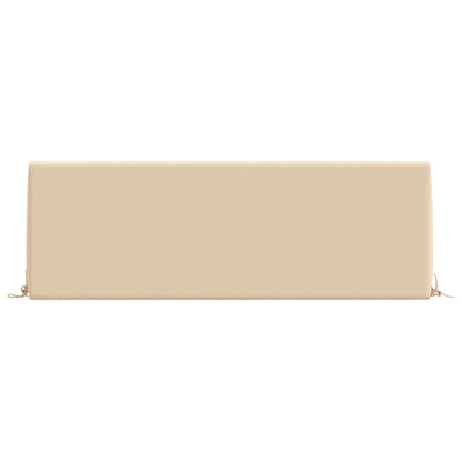 vidaXL Back cushion SOEST 100% Polyester Cream 120 x 20 x 40 cm