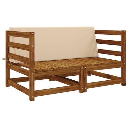 vidaXL Back cushion SOEST 100% Polyester Cream 120 x 20 x 40 cm