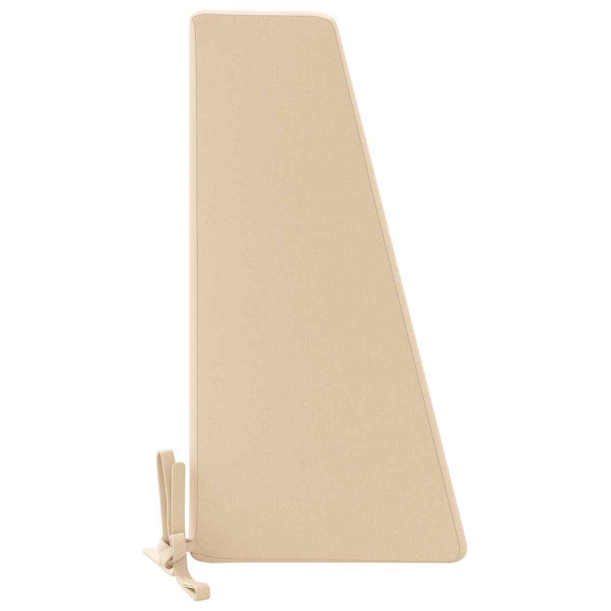 vidaXL Back cushion SOEST 100% Polyester Cream 120 x 20 x 40 cm
