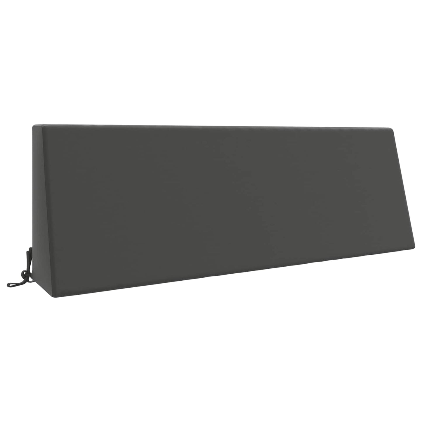 vidaXL Back cushion SOEST 100% Polyester Anthracite 120 x 20 x 40 cm
