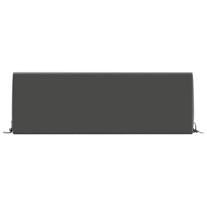 vidaXL Back cushion SOEST 100% Polyester Anthracite 120 x 20 x 40 cm