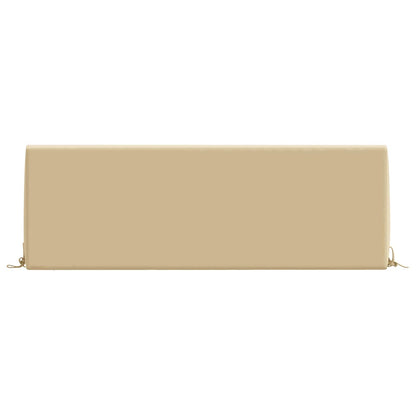 vidaXL Back cushion SOEST 100% Polyester Beige 120 x 20 x 40 cm