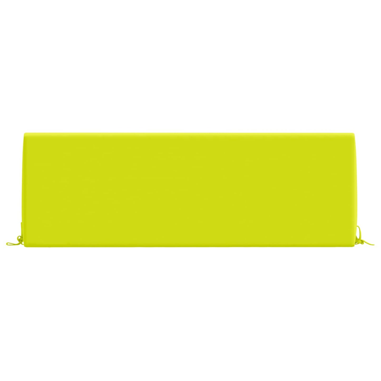 vidaXL Back cushion SOEST 100% Polyester Bright green 120 x 20 x 40 cm