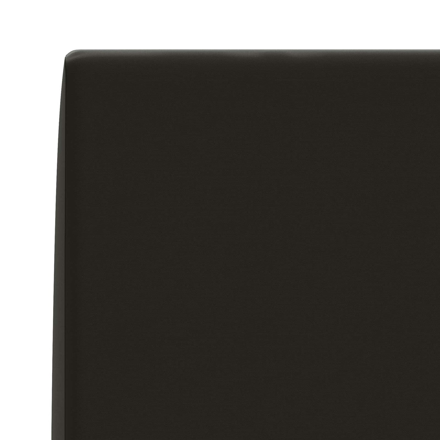 vidaXL Back cushion SOEST 100% Polyester Black 120 x 20 x 40 cm