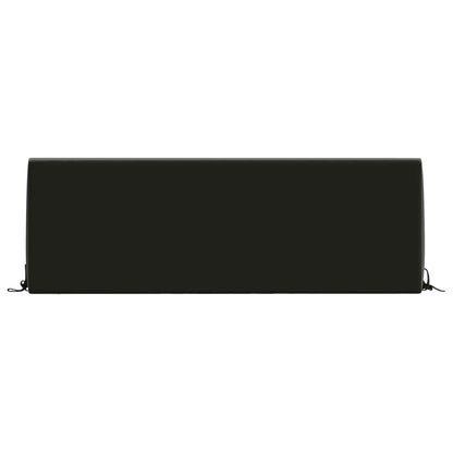 vidaXL Back cushion SOEST 100% Polyester Black 120 x 20 x 40 cm