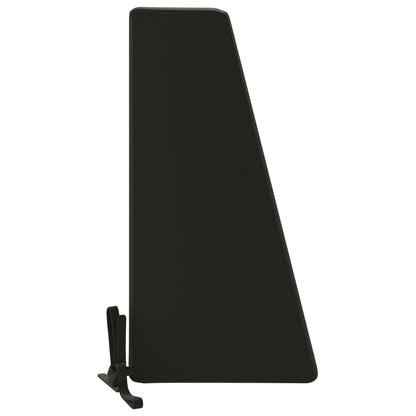 vidaXL Back cushion SOEST 100% Polyester Black 120 x 20 x 40 cm