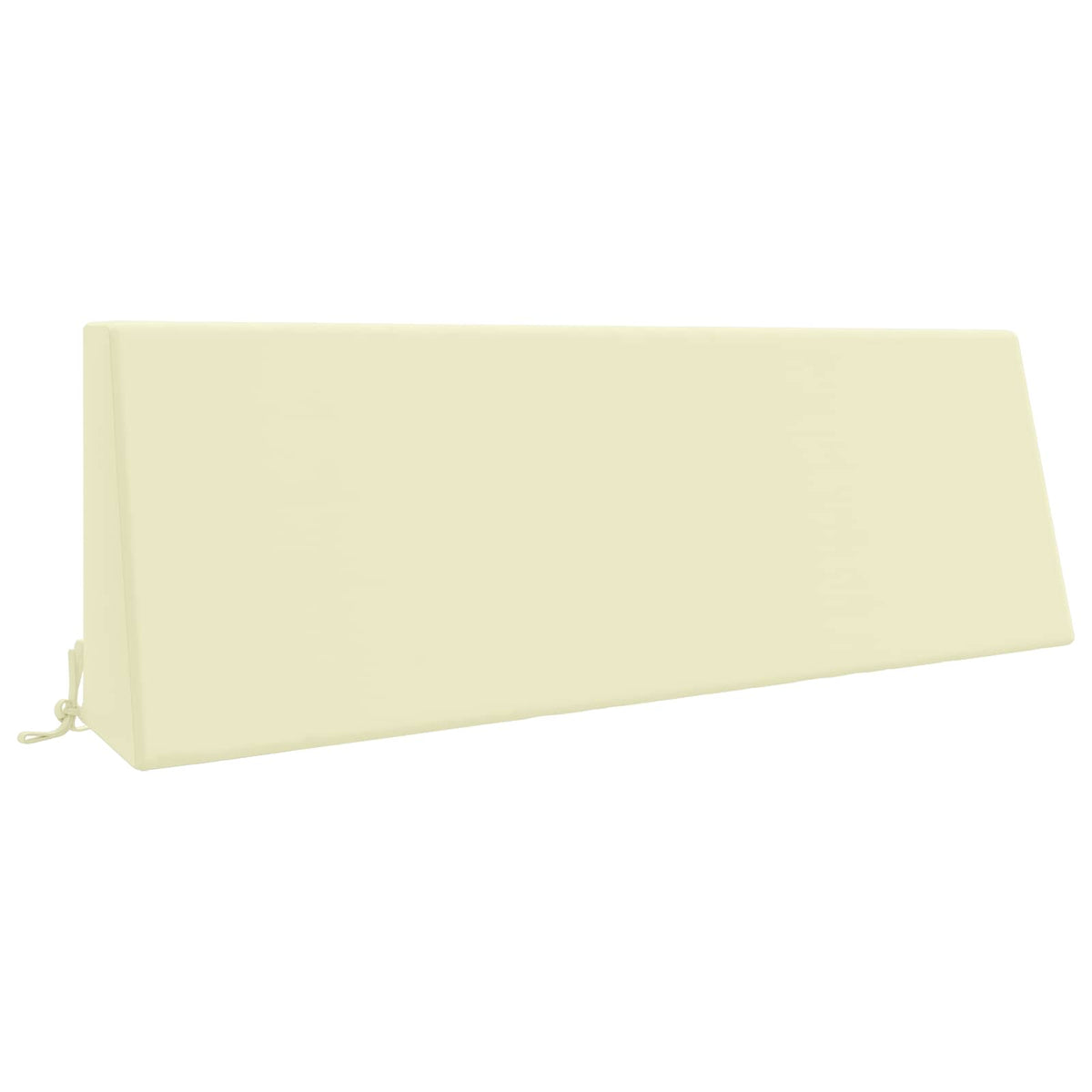 vidaXL Back cushion SOEST 100% Polyester Cream 120 x 20 x 40 cm