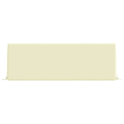 vidaXL Back cushion SOEST 100% Polyester Cream 120 x 20 x 40 cm