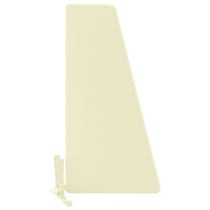 vidaXL Back cushion SOEST 100% Polyester Cream 120 x 20 x 40 cm