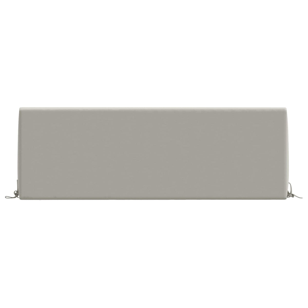 vidaXL Back cushion SOEST 100% Polyester Grey 120 x 20 x 40 cm