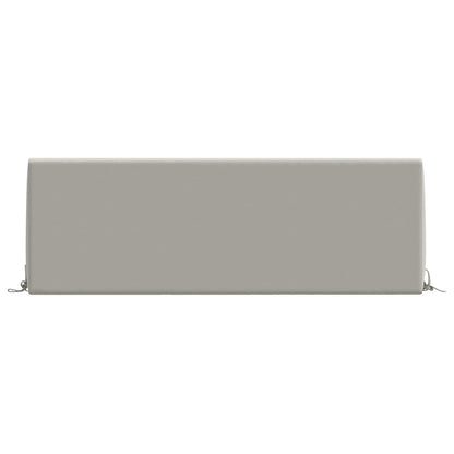 vidaXL Back cushion SOEST 100% Polyester Grey 120 x 20 x 40 cm