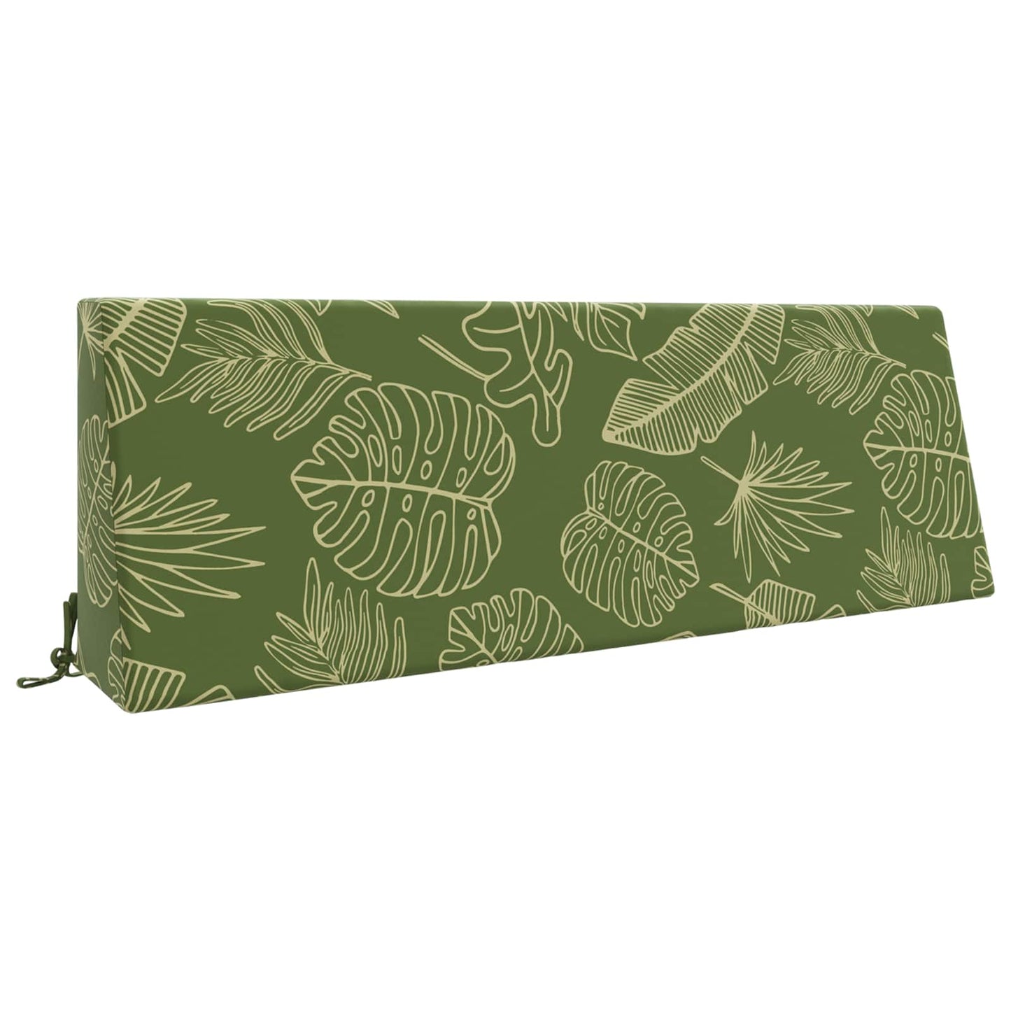 vidaXL Back cushion SOEST 100% Polyester Leaf design 120 x 20 x 40 cm