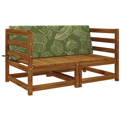 vidaXL Back cushion SOEST 100% Polyester Leaf design 120 x 20 x 40 cm