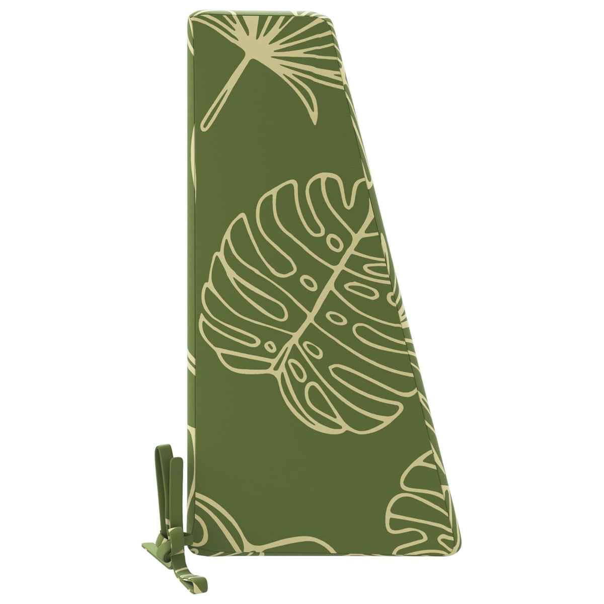 vidaXL Back cushion SOEST 100% Polyester Leaf design 120 x 20 x 40 cm