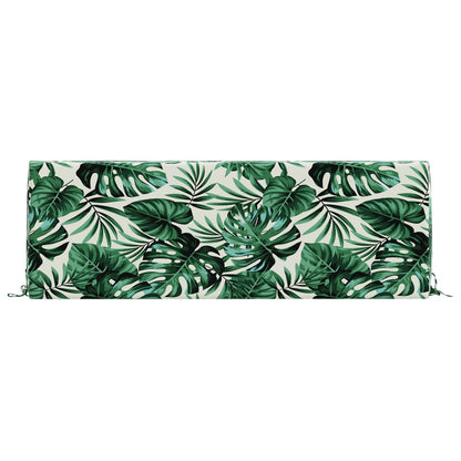vidaXL Back cushion SOEST 100% Polyester Leaf pattern 120 x 20 x 40 cm