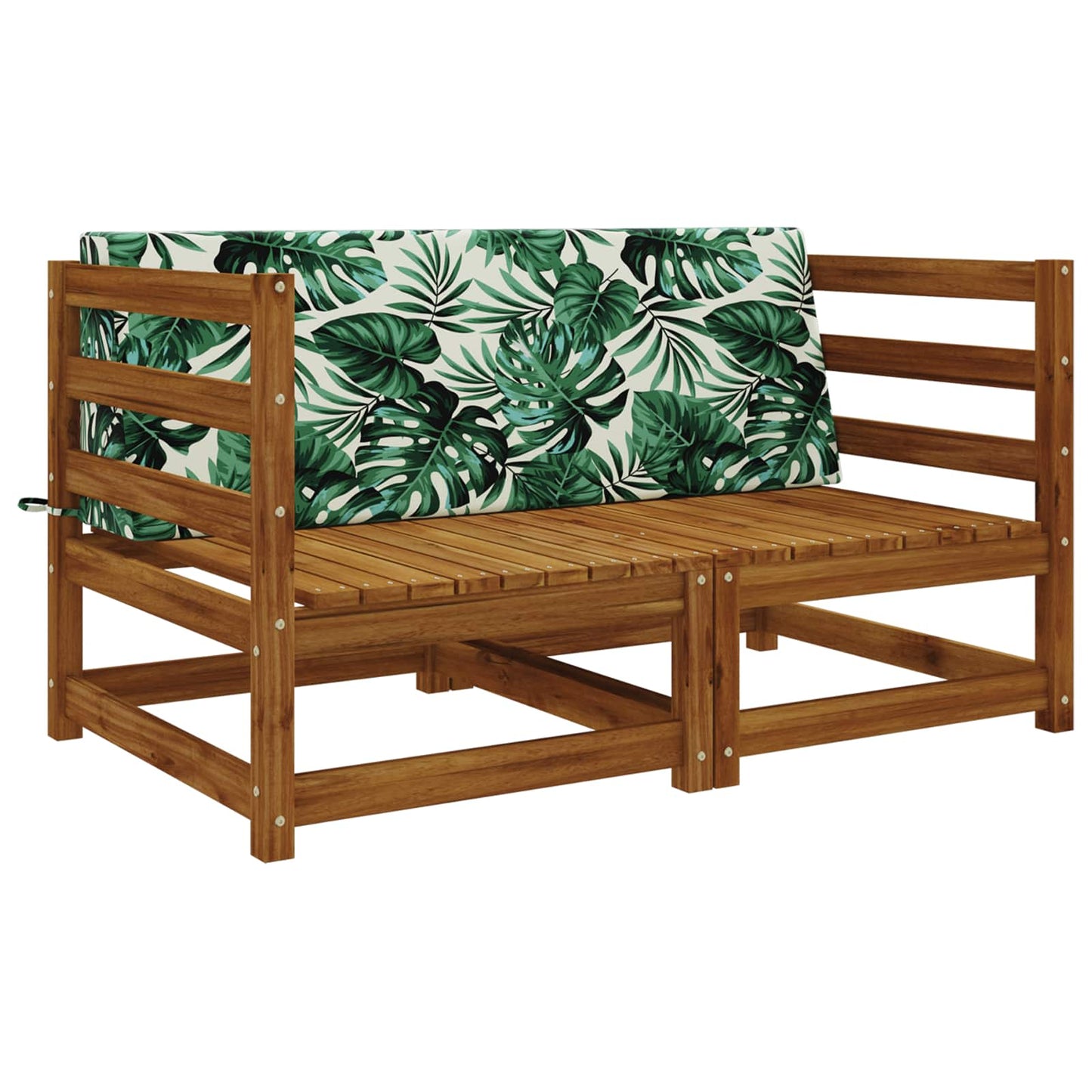 vidaXL Back cushion SOEST 100% Polyester Leaf pattern 120 x 20 x 40 cm