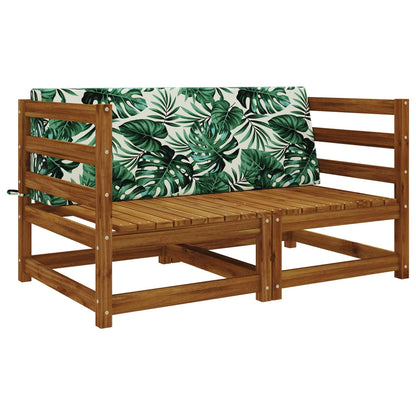 vidaXL Back cushion SOEST 100% Polyester Leaf pattern 120 x 20 x 40 cm