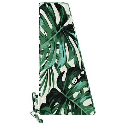 vidaXL Back cushion SOEST 100% Polyester Leaf pattern 120 x 20 x 40 cm