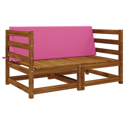 vidaXL Back cushion SOEST 100% Polyester Pink 120 x 20 x 40 cm