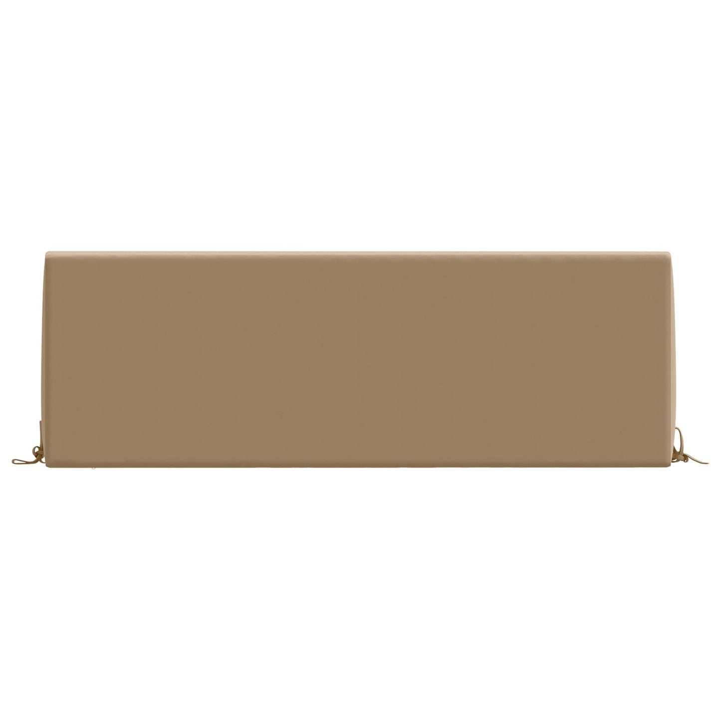 vidaXL Back cushion SOEST 100% Polyester Taupe 120 x 20 x 40 cm
