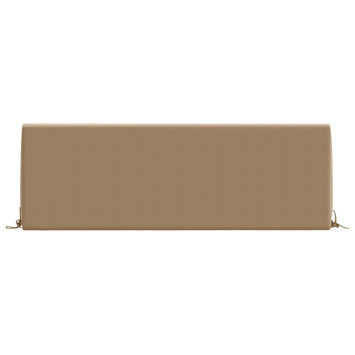 vidaXL Back Cushion SOEST 100% Polyester Taupe 120 x 20 x 40 cm
