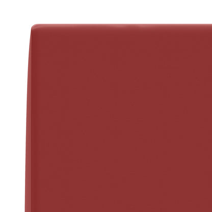 vidaXL Back cushion SOEST 100% Polyester Wine red 120 x 20 x 40 cm