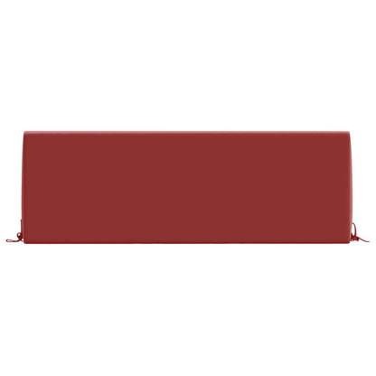vidaXL Back cushion SOEST 100% Polyester Wine red 120 x 20 x 40 cm
