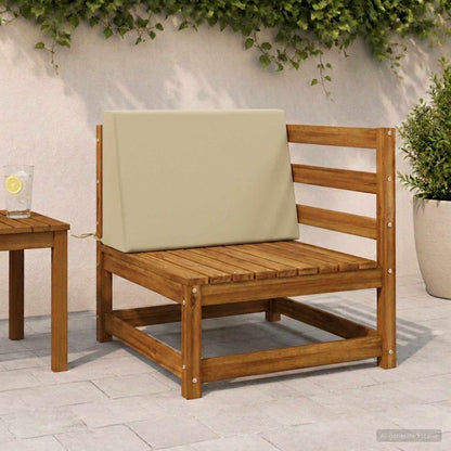 vidaXL Back cushion SOEST 100% Polyester Light green 60 x 20 x 40 cm