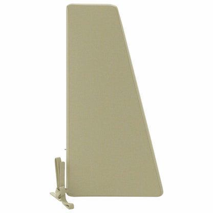 vidaXL Back cushion SOEST 100% Polyester Light green 60 x 20 x 40 cm