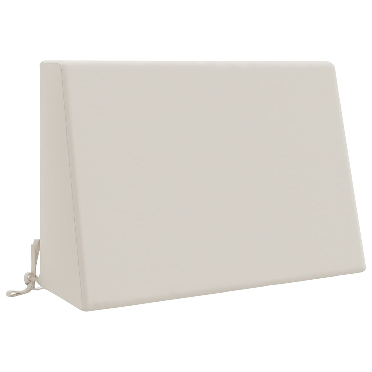 vidaXL Back cushion SOEST 100% Polyester White 60 x 20 x 40 cm