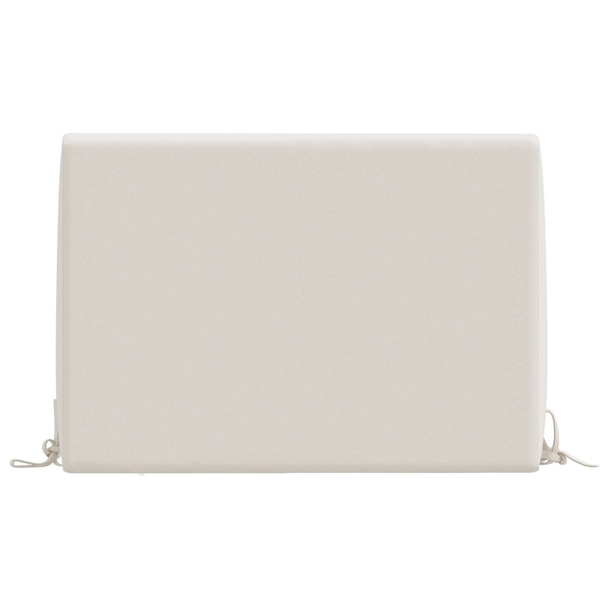 vidaXL Back cushion SOEST 100% Polyester White 60 x 20 x 40 cm