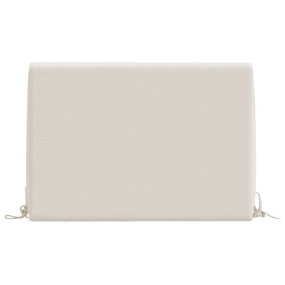 vidaXL Back cushion SOEST 100% Polyester White 60 x 20 x 40 cm