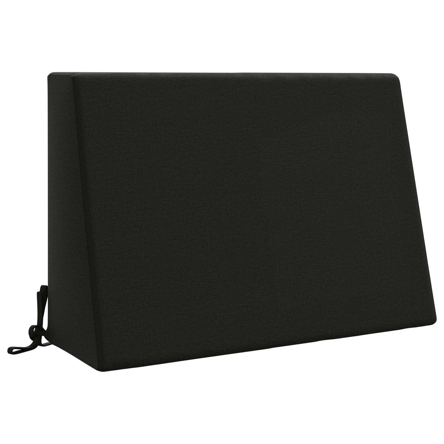 vidaXL Back cushion SOEST 100% Polyester Black 60 x 20 x 40 cm
