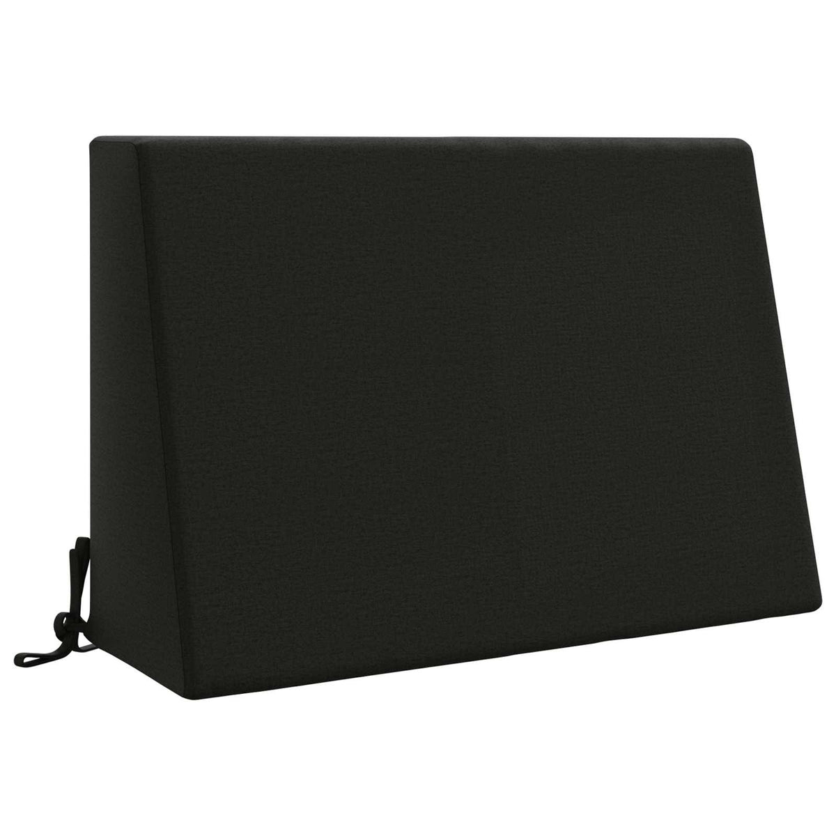 vidaXL Back cushion SOEST 100% Polyester Black 60 x 20 x 40 cm