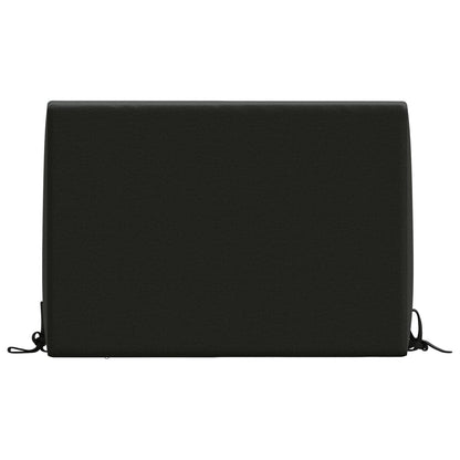vidaXL Back cushion SOEST 100% Polyester Black 60 x 20 x 40 cm