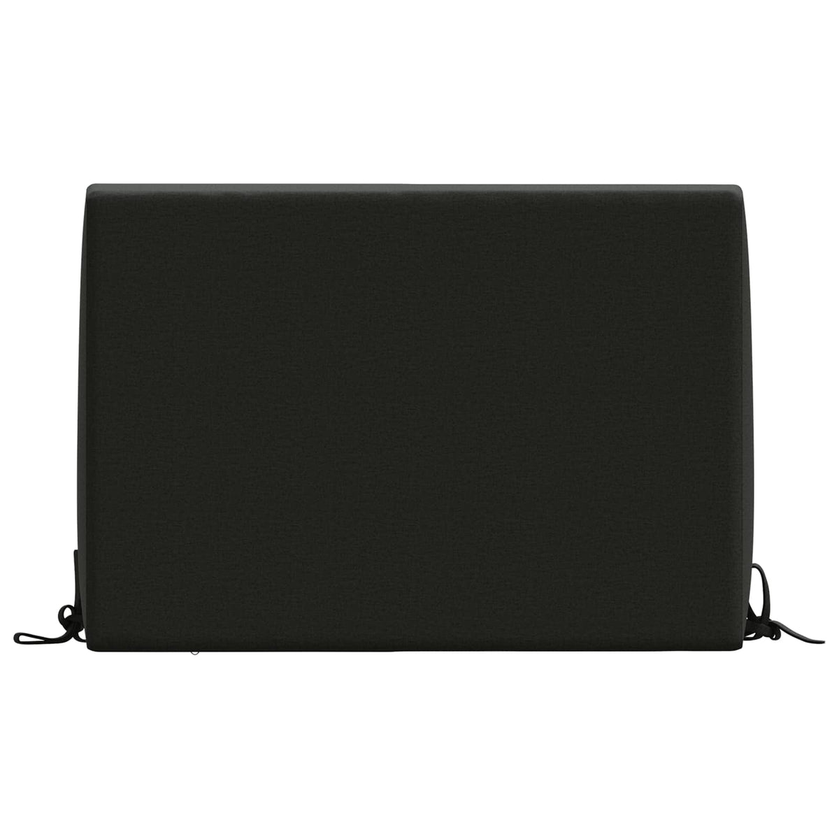 vidaXL Back cushion SOEST 100% Polyester Black 60 x 20 x 40 cm