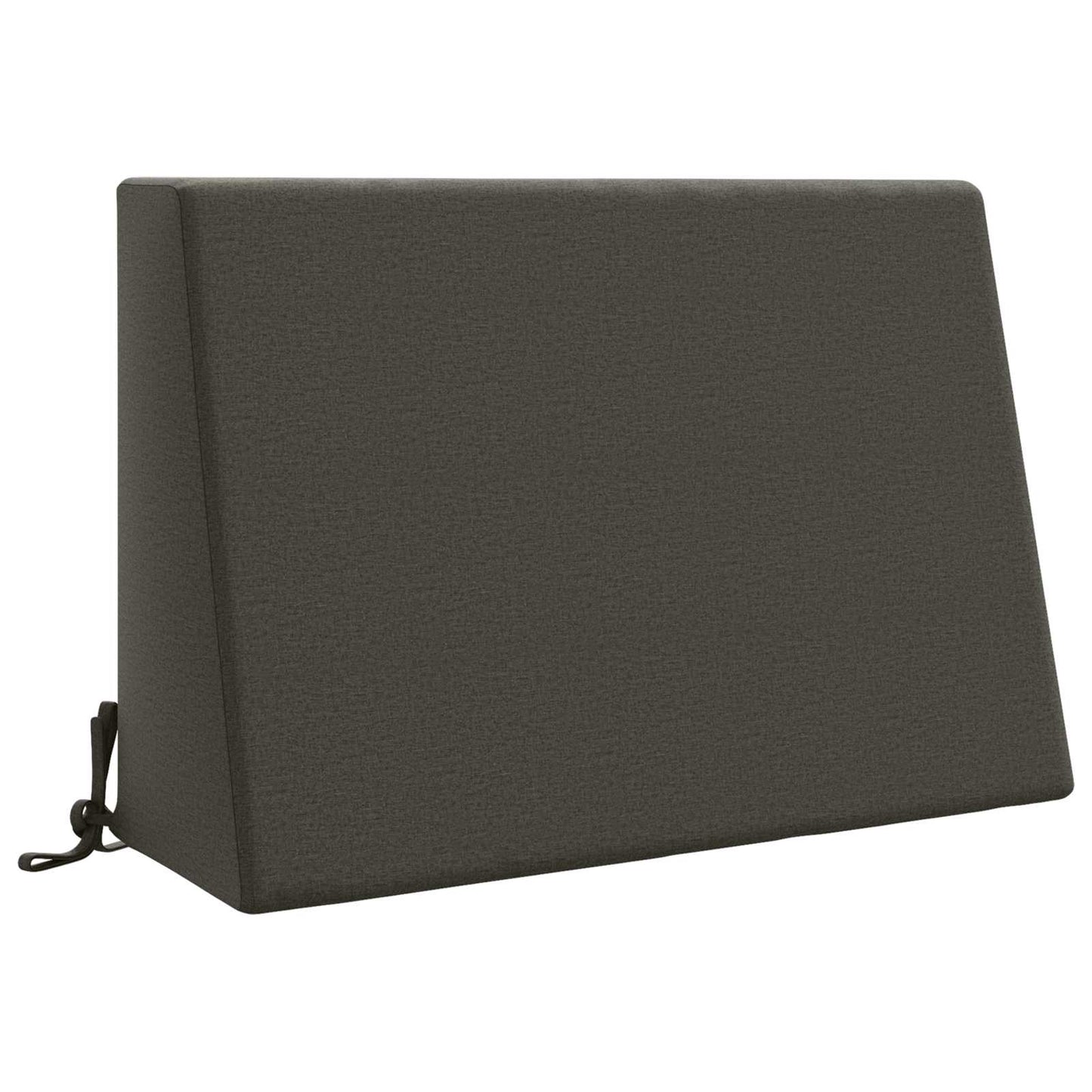 vidaXL Back cushion SOEST 100% Polyester Anthracite 60 x 20 x 40 cm