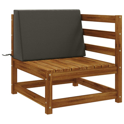 vidaXL Back cushion SOEST 100% Polyester Anthracite 60 x 20 x 40 cm